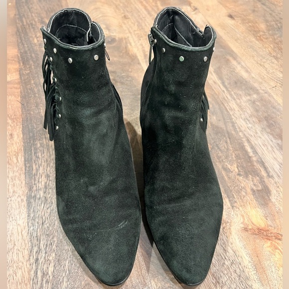 Sam Edelman Rudie Studded Fringe Boots Size 10 - Picture 4 of 8